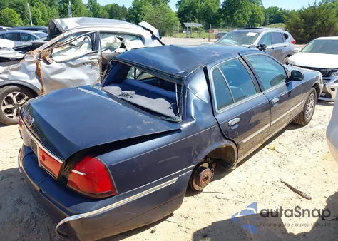 1999 Mercury Grand Marquis Gs from USA, damaged, VIN 2MEFM74W5XX691655